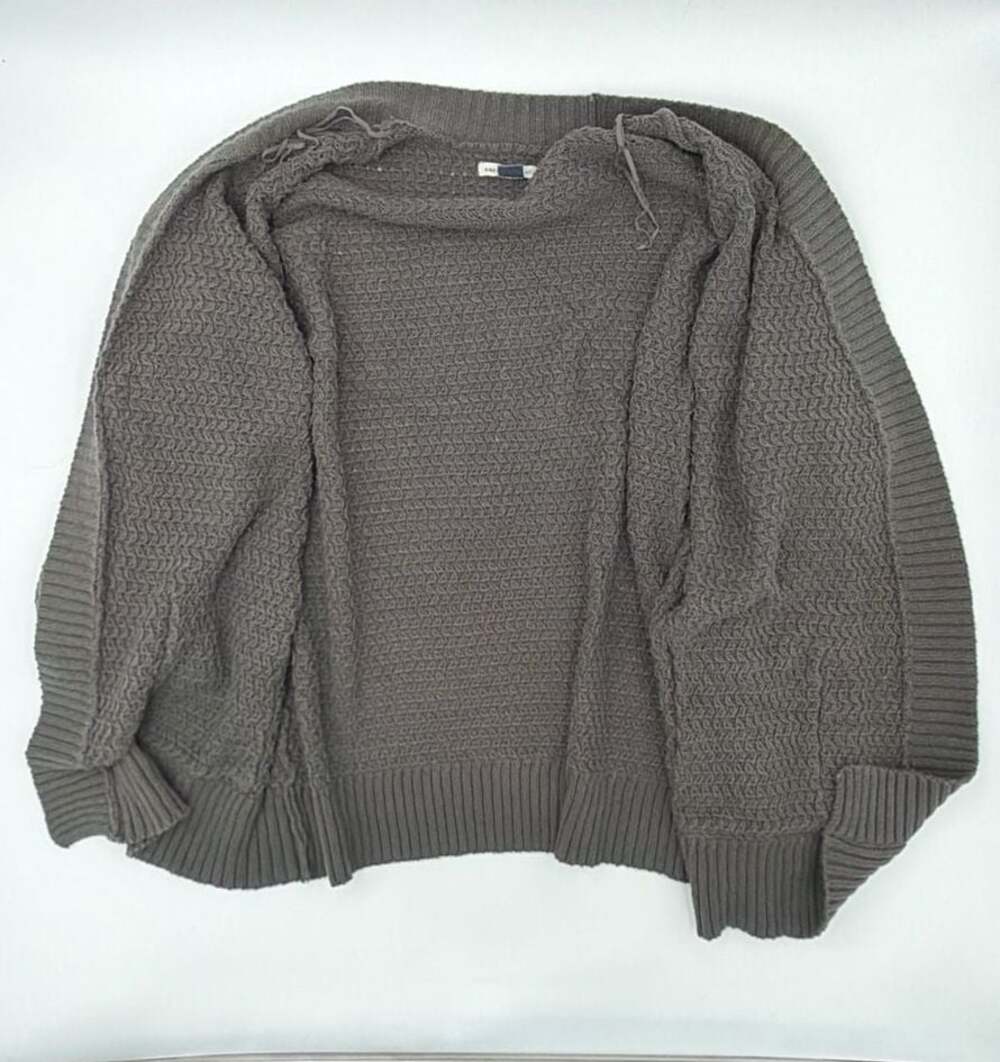 American Eagle Waffle Knit Open Front Cardigan Size M - Picture 3 of 5